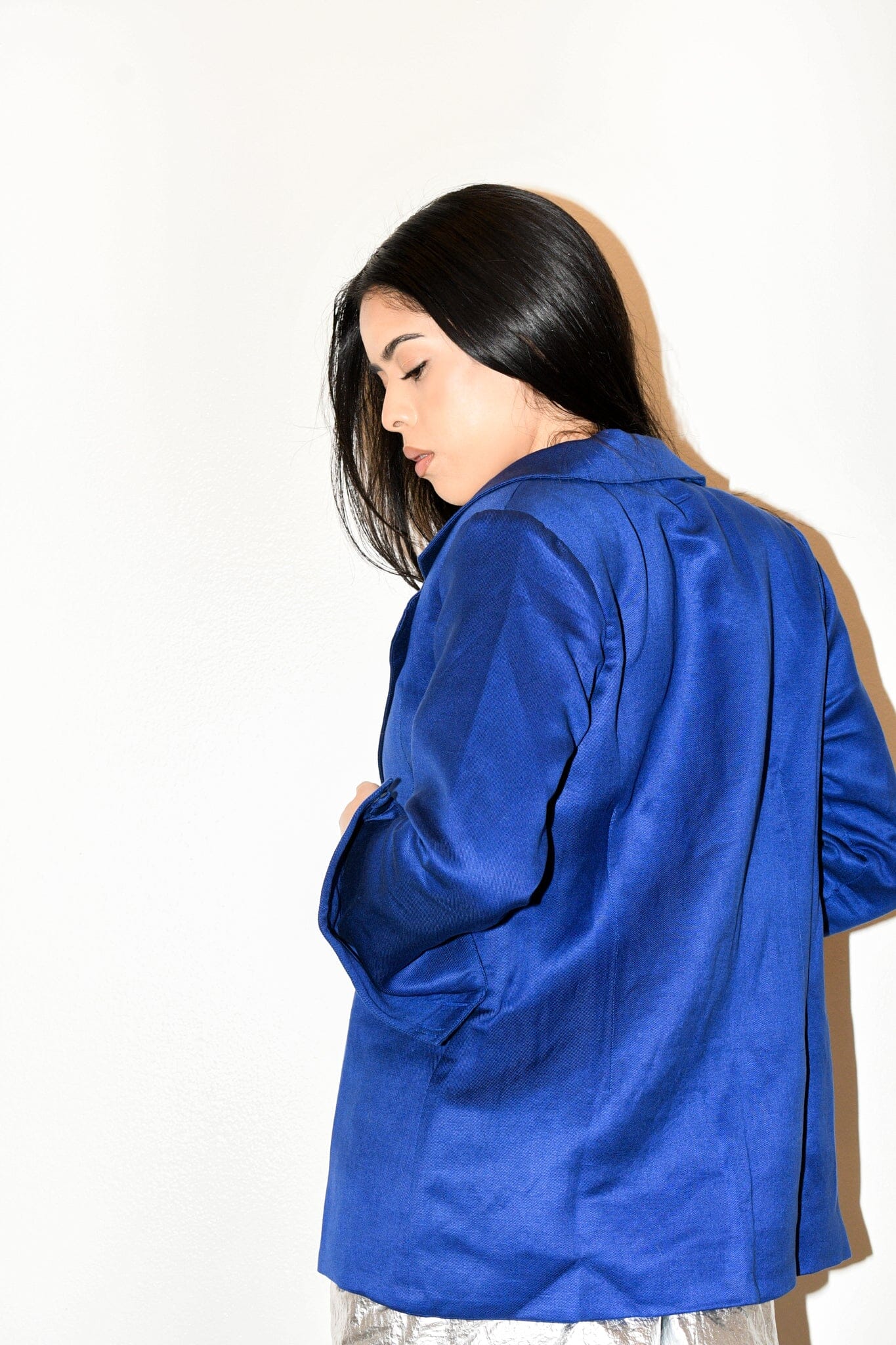 Sapphire Bloom Affair Blazer AFFAIRMUSE