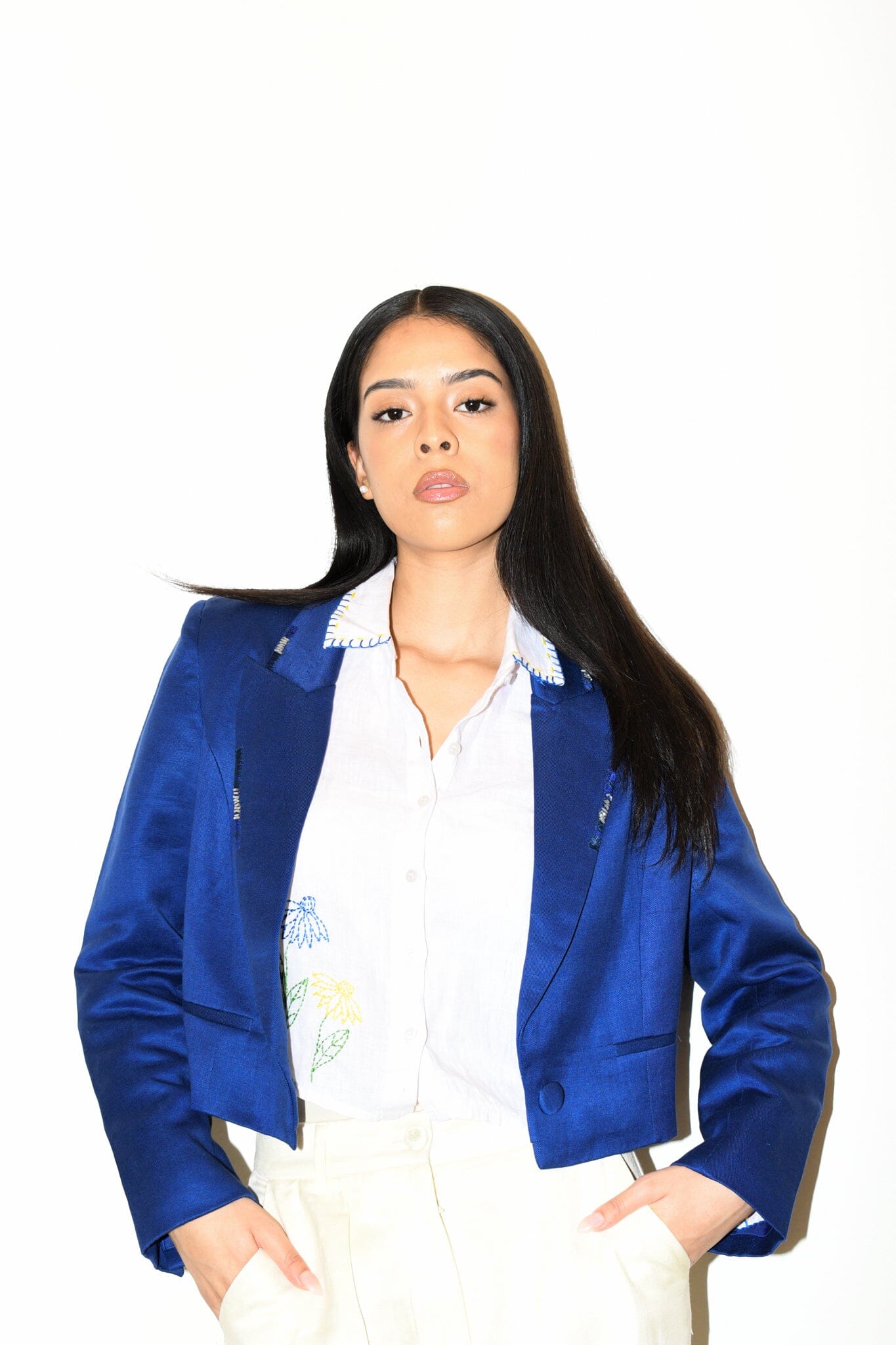 Azure Affair Blazer AFFAIRMUSE